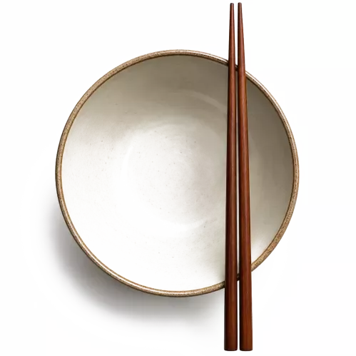 Plato con palillos